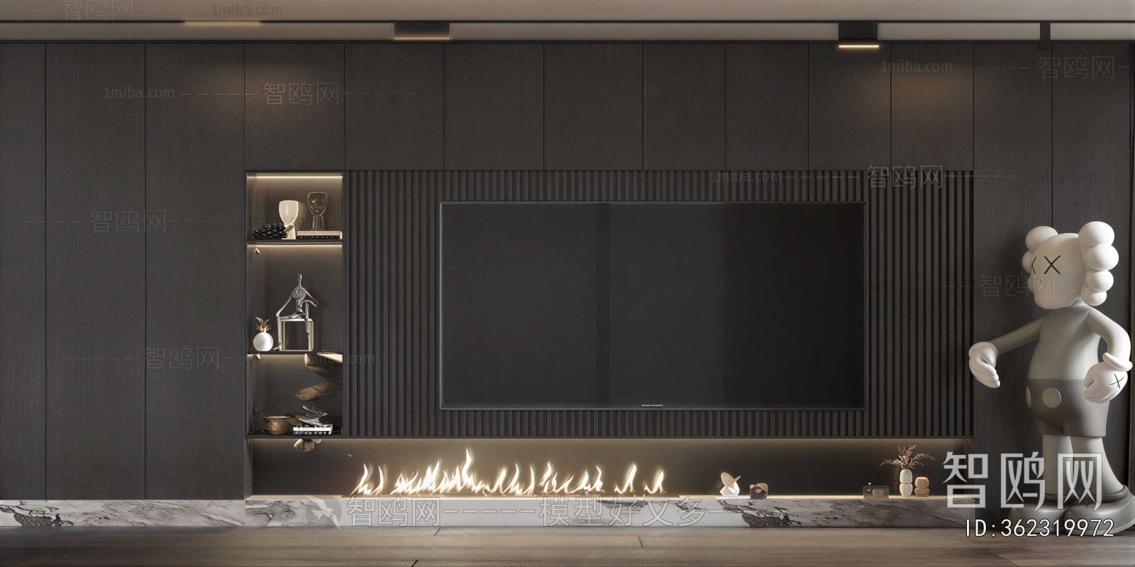 Modern TV Wall