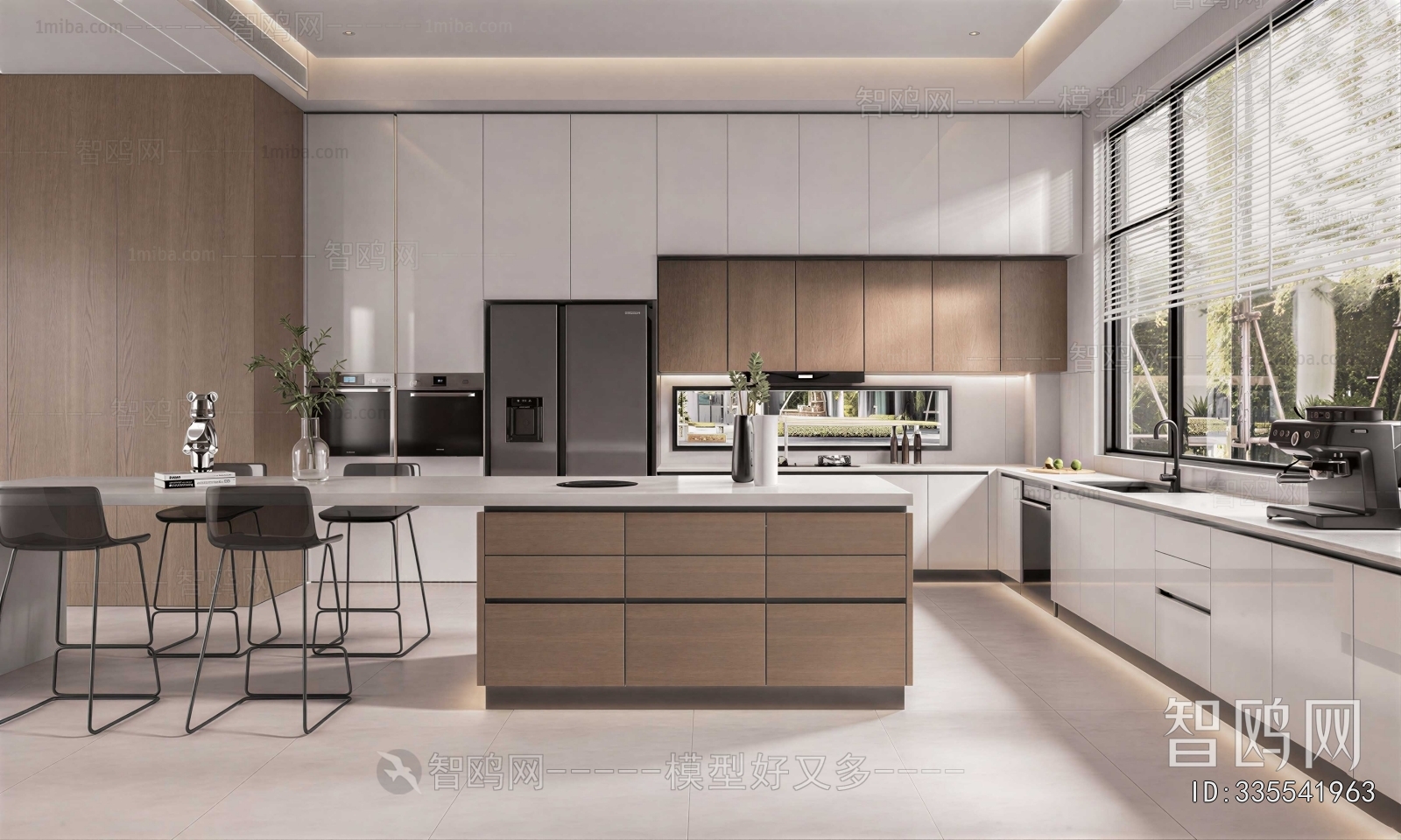 Modern Open Kitchen