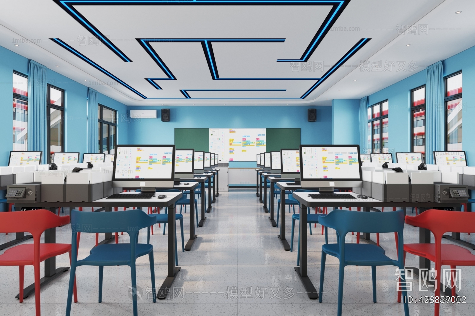 Modern School Classrooms
