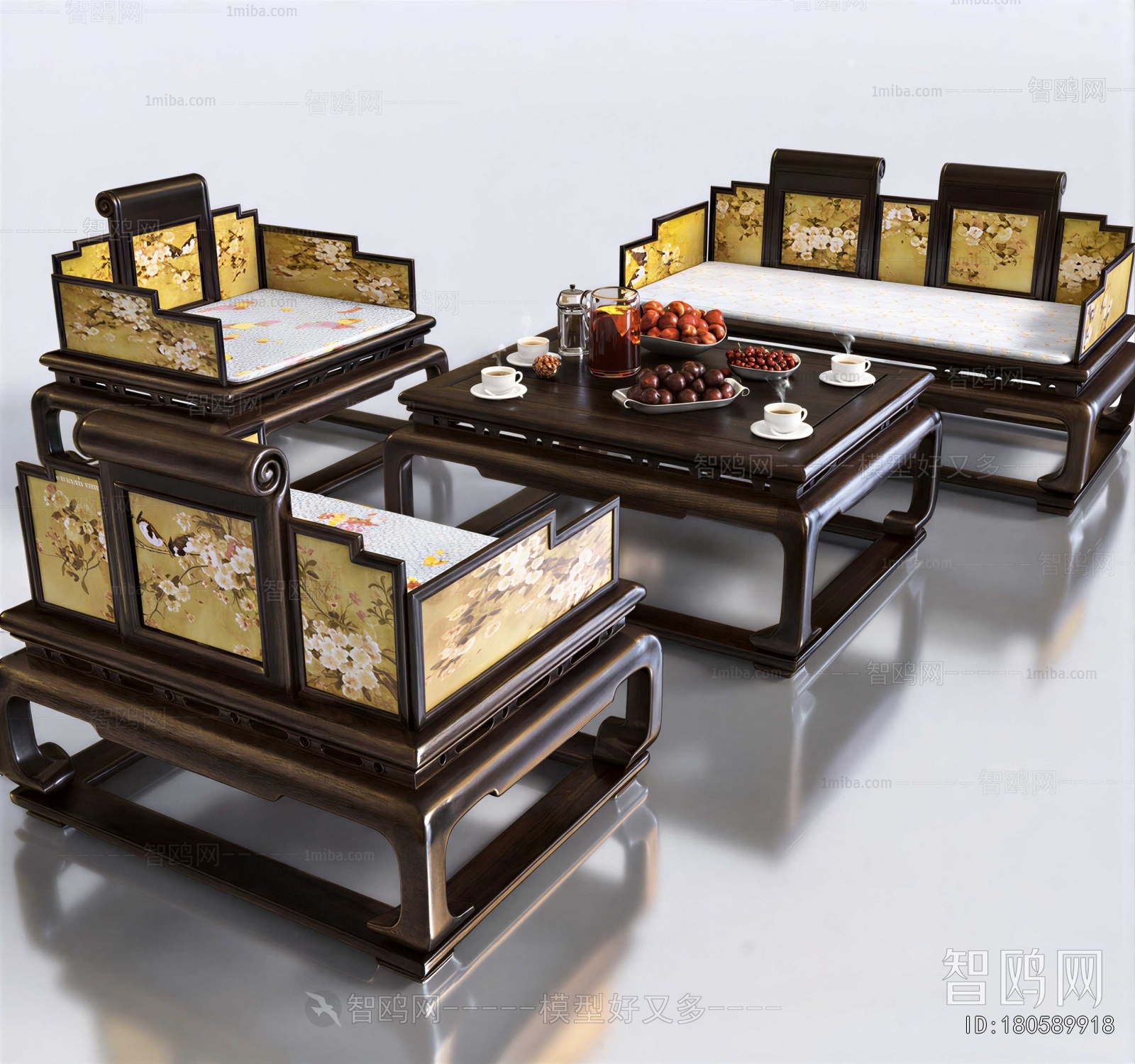 Chinese Style Sofa Combination