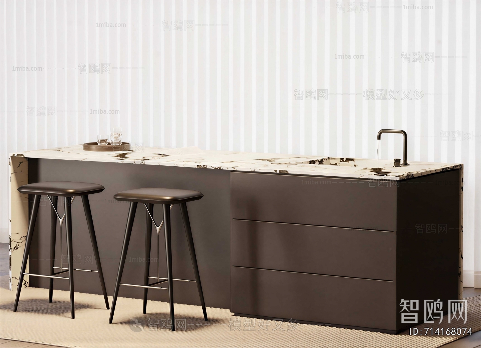 Modern Counter Bar