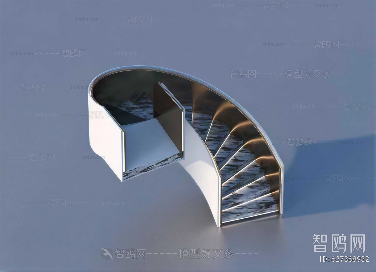 Modern Rotating Staircase