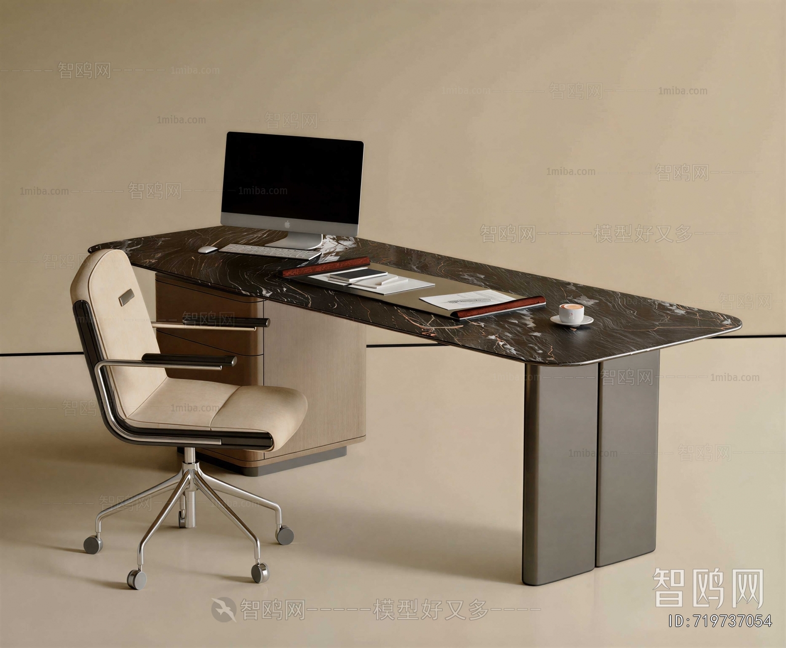 Modern Office Desk And Chair