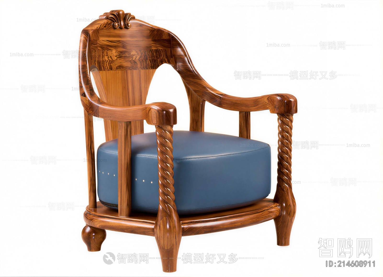 French Style Single Sofa