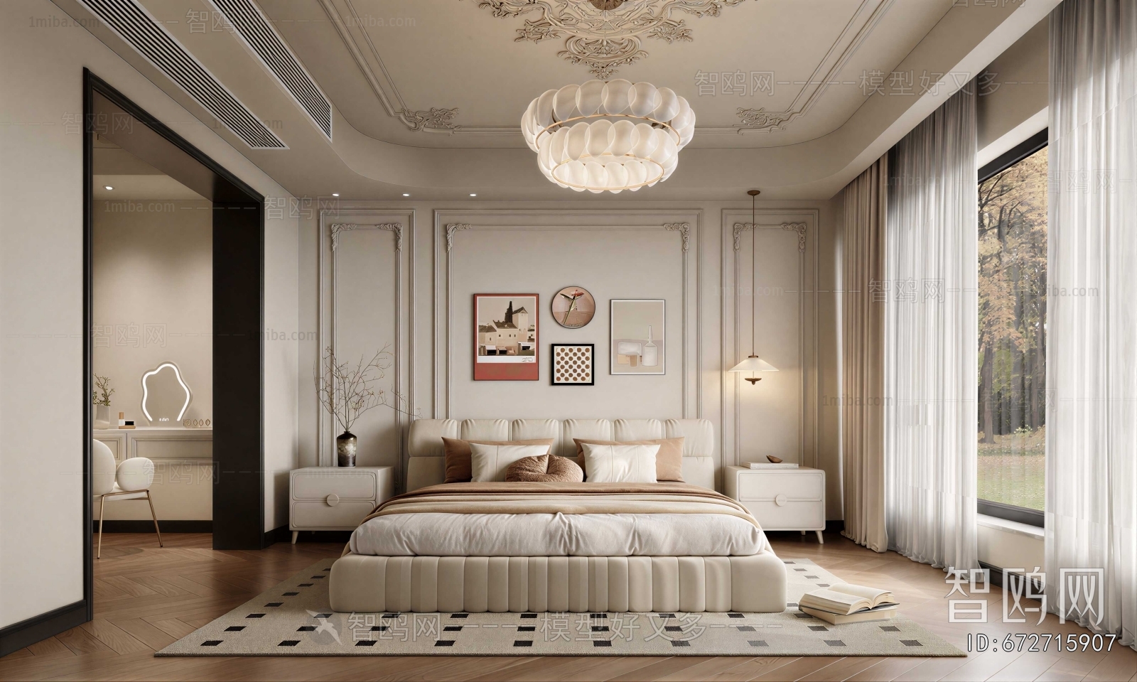 French Style Bedroom