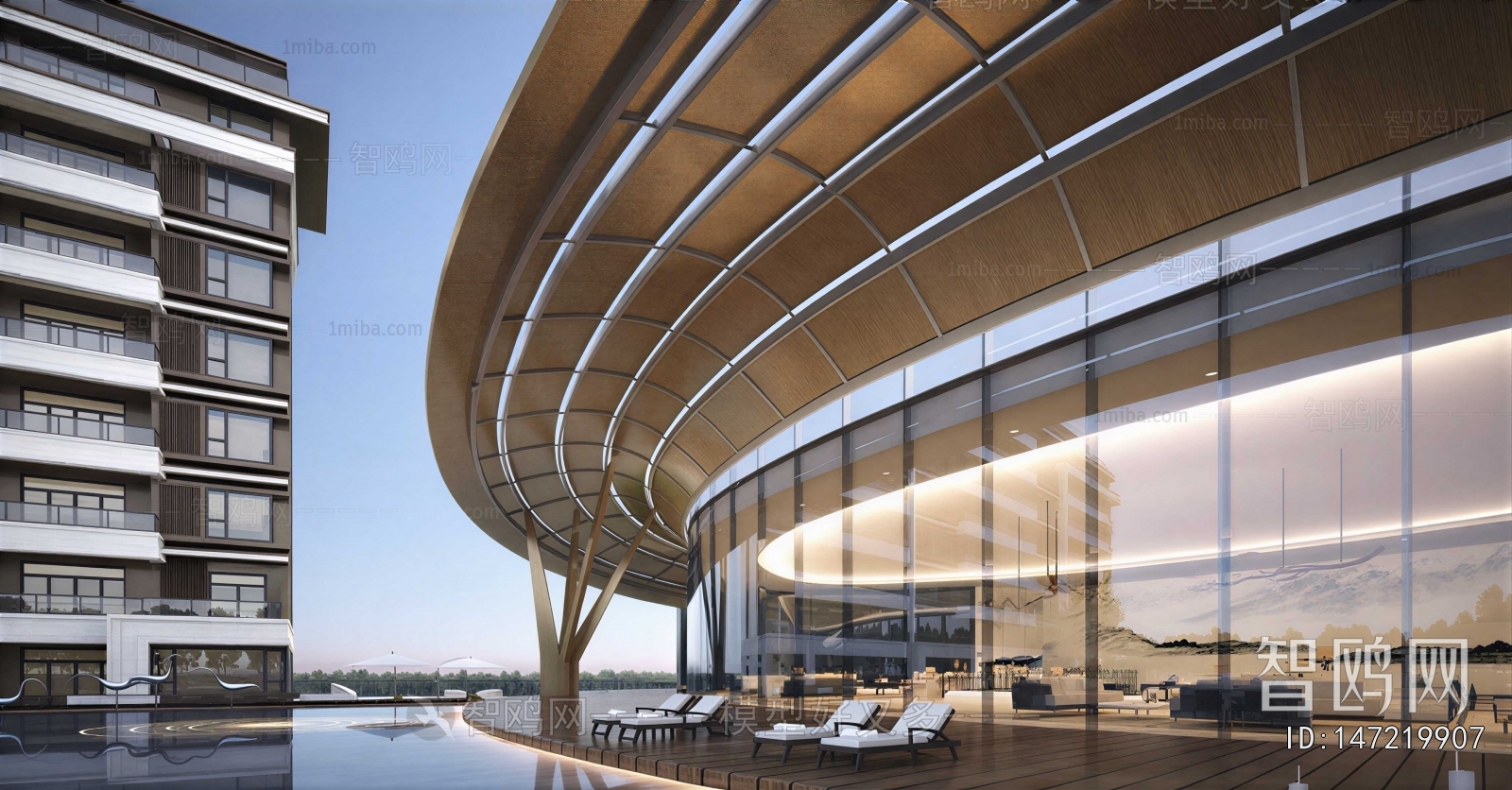Modern Building Appearance