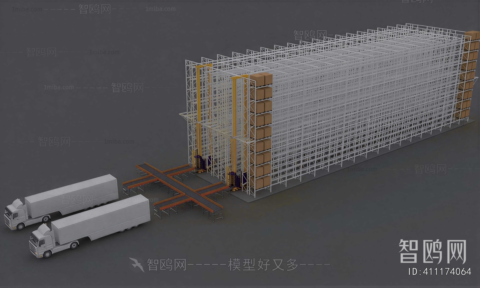 Modern Factory Floor/warehouse