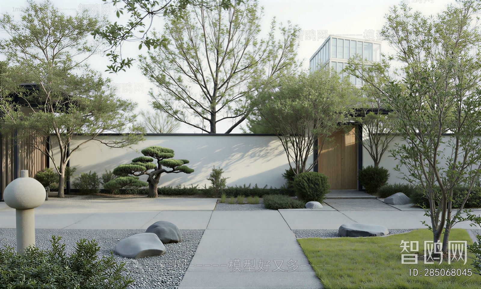 Japanese Style Courtyard/landscape