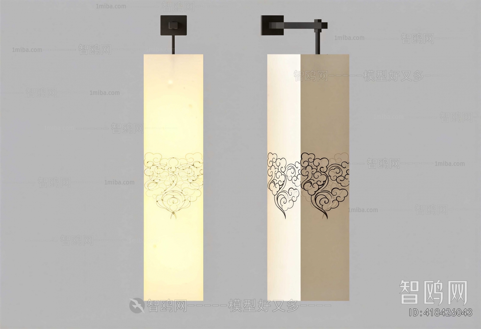 New Chinese Style Wall Lamp