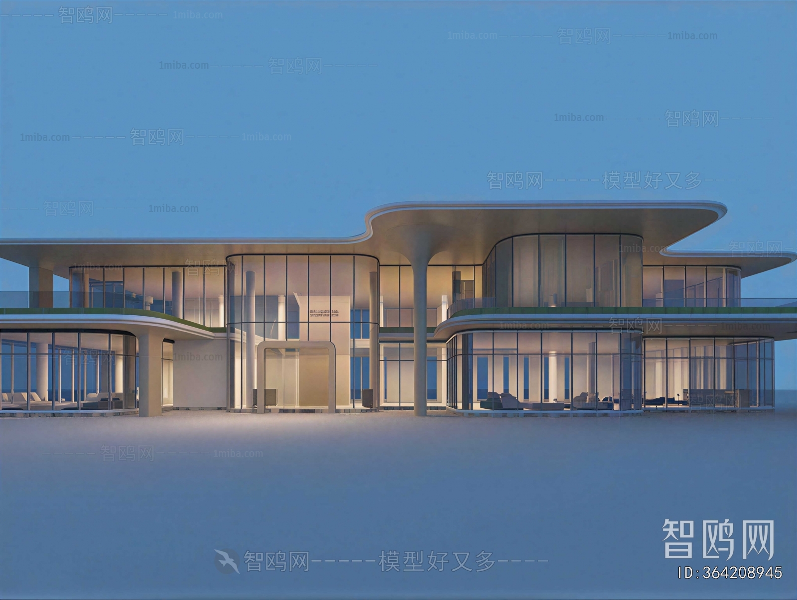 Modern Appearance Of Commercial Building