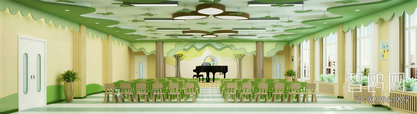 Modern Children's Playroom