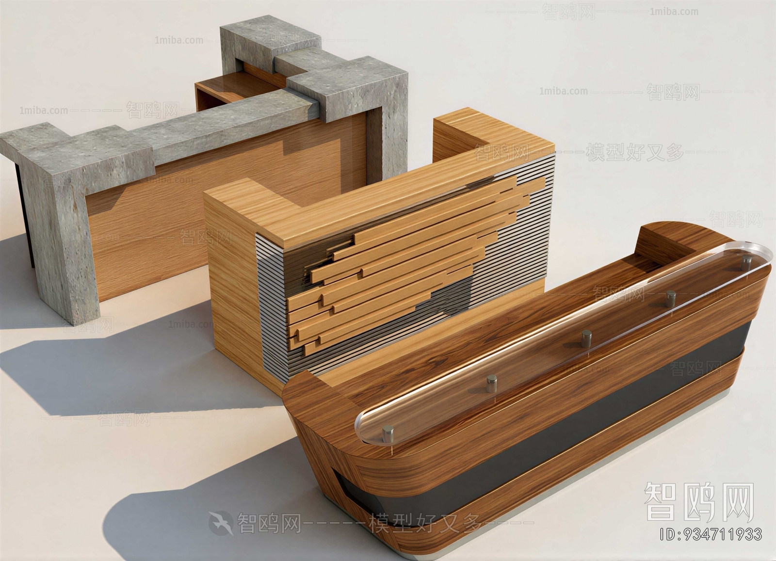 Modern Reception Desk
