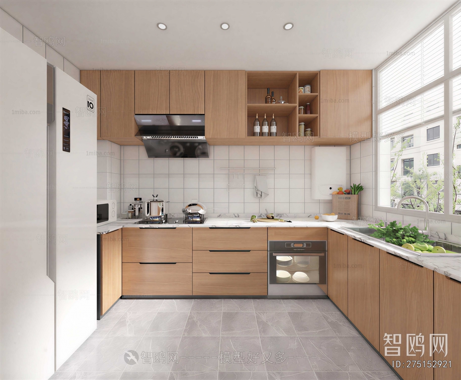 Modern The Kitchen