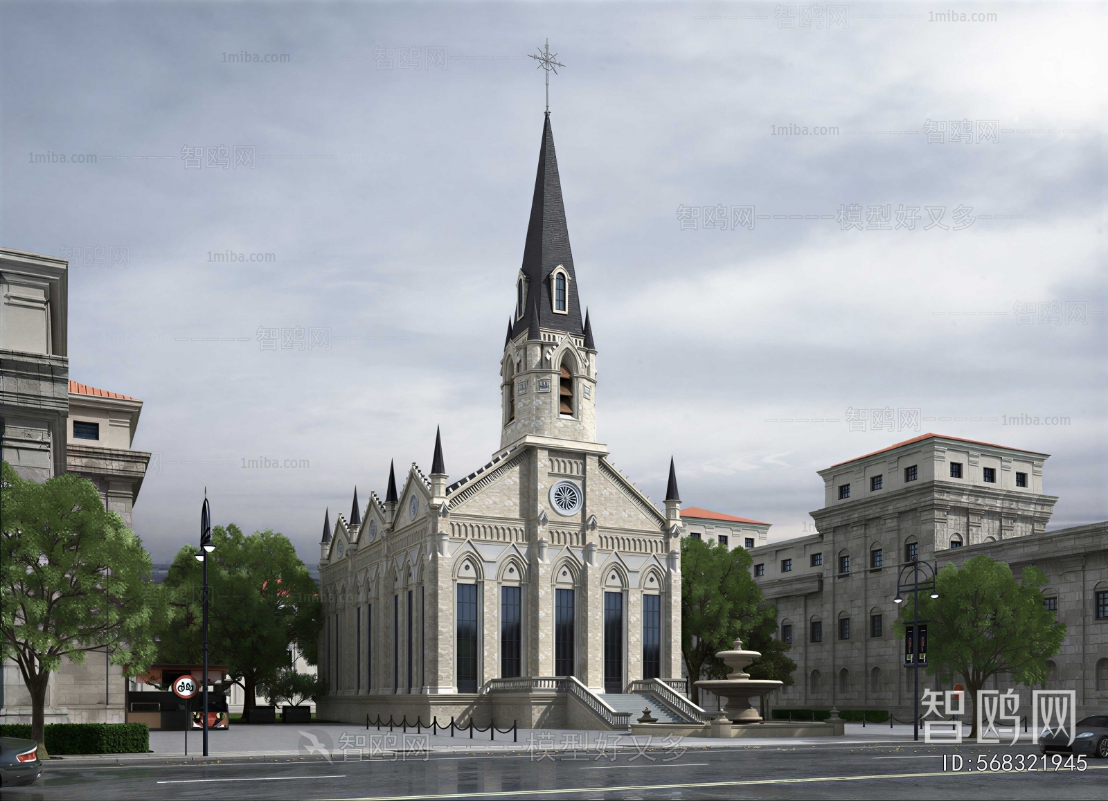 European Style Religious Architecture