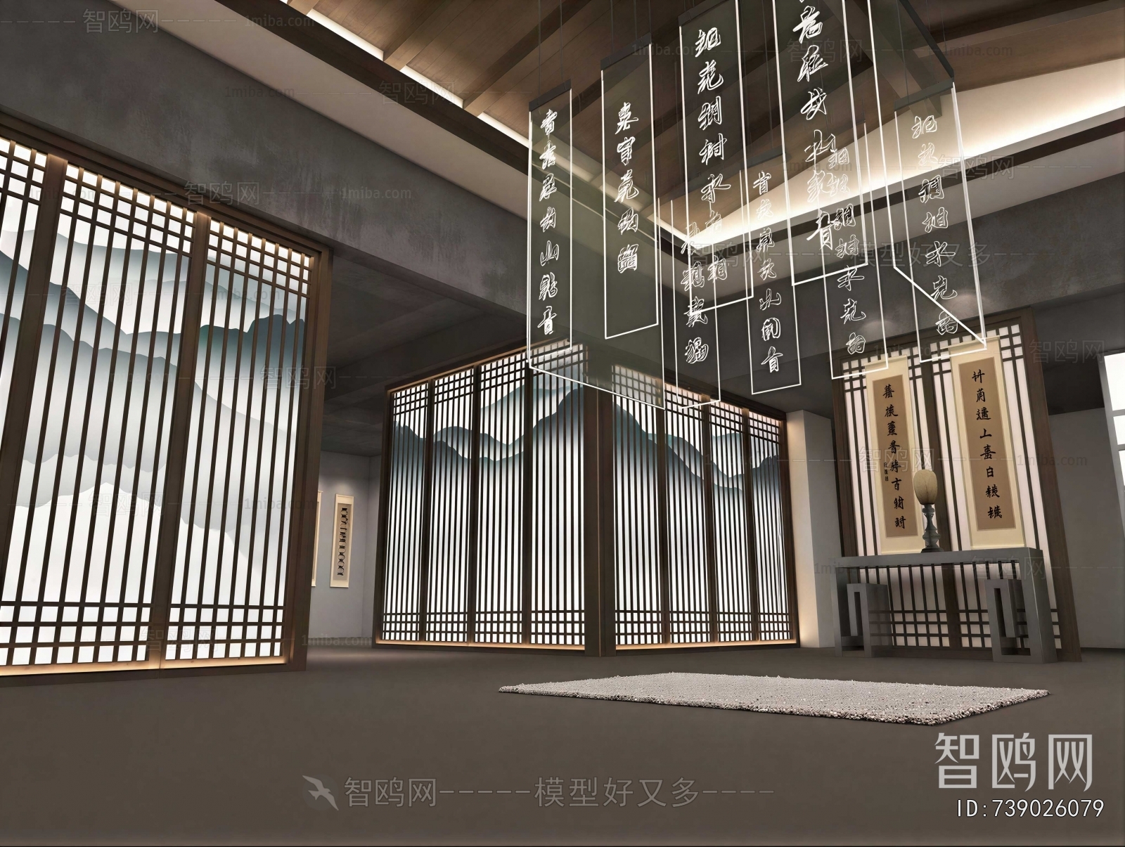 New Chinese Style Exhibition Hall