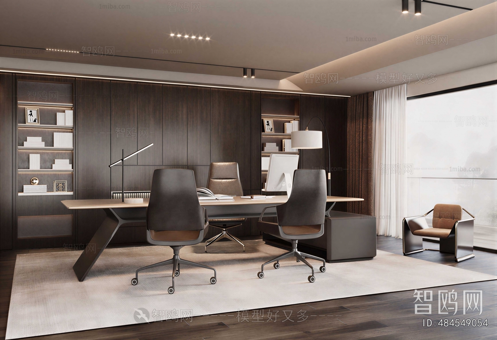 Modern Manager's Office