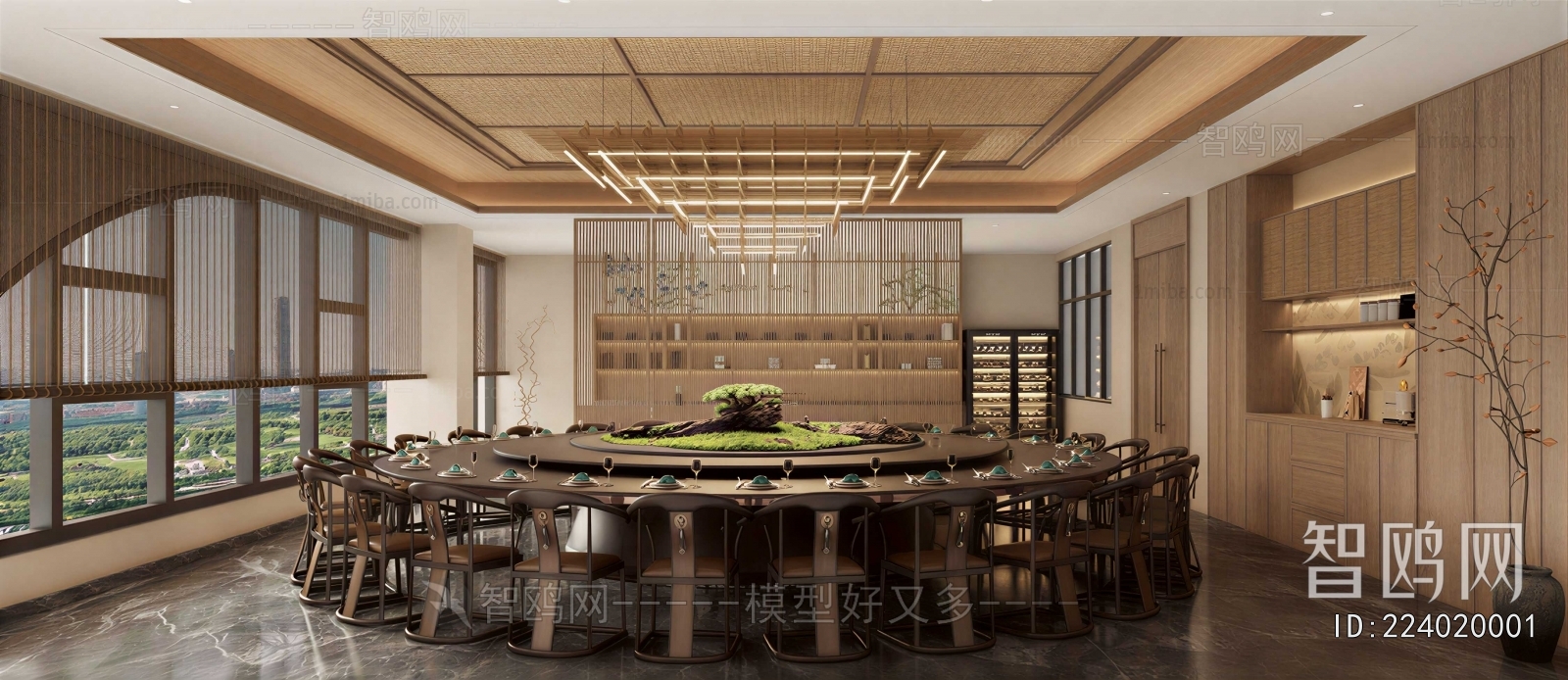 New Chinese Style Restaurant Box