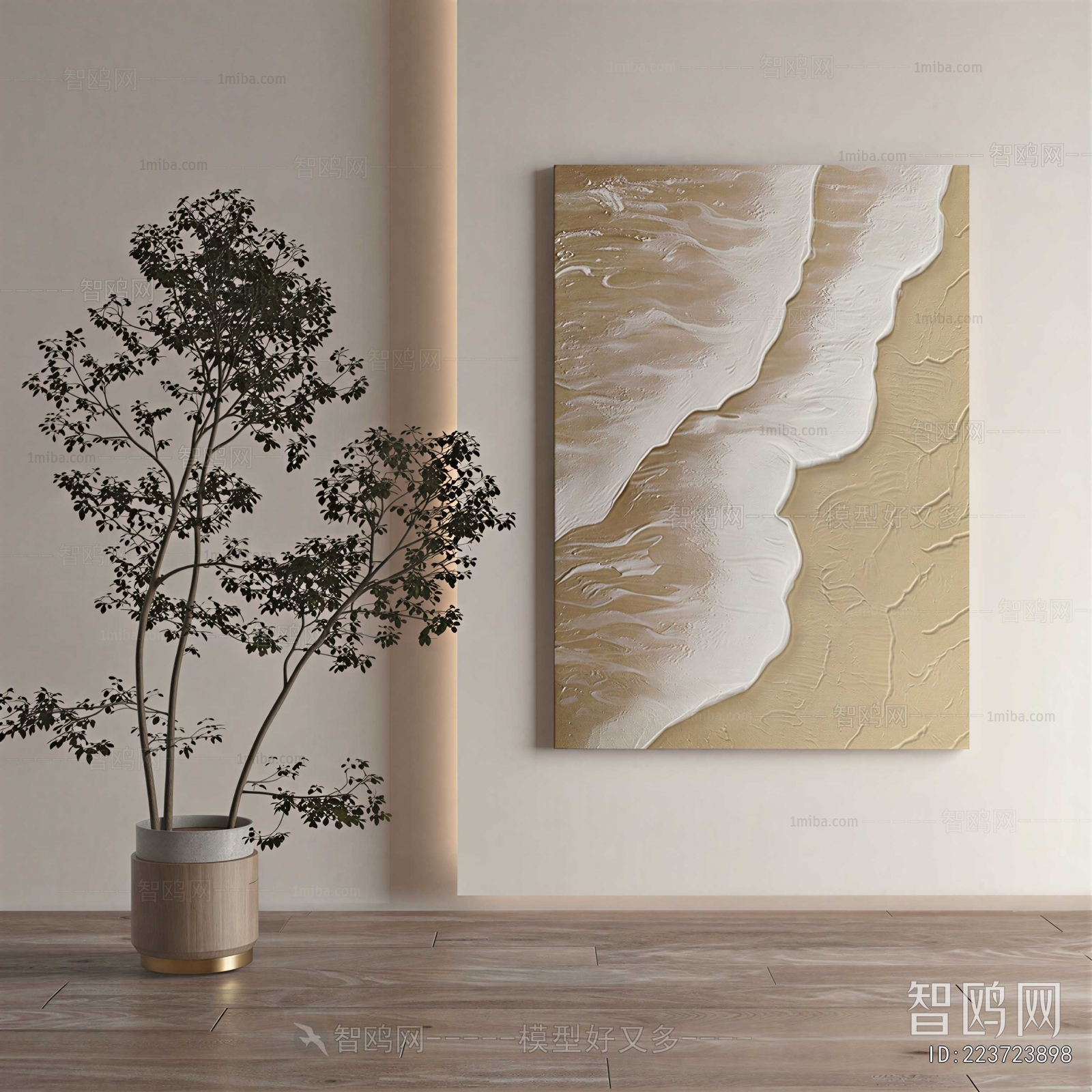 Wabi-sabi Style Painting