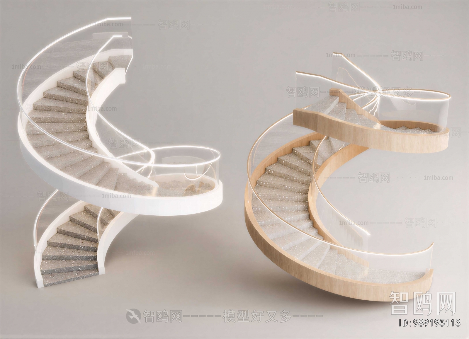 Modern Rotating Staircase