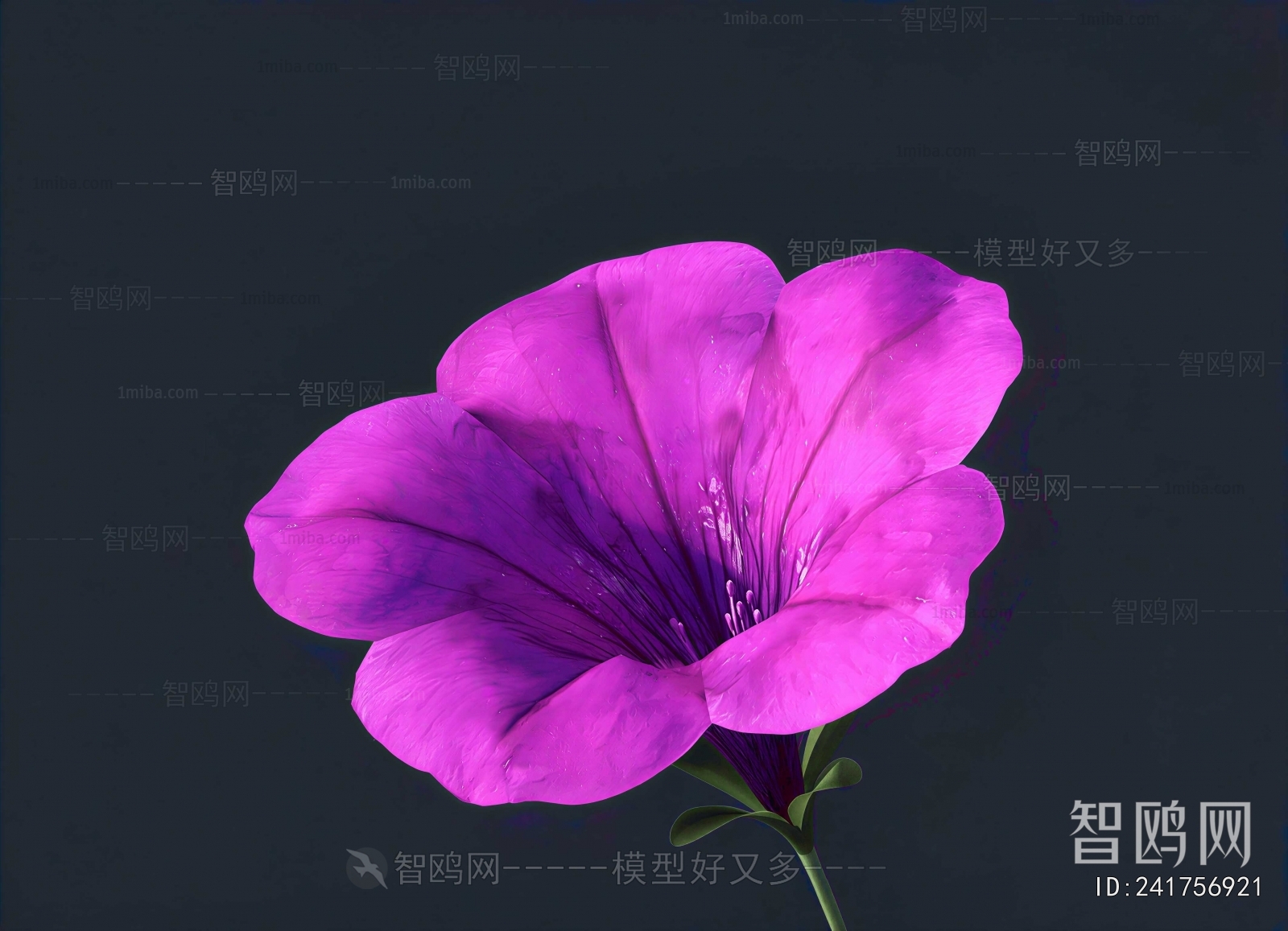 Modern Flowers And Grass