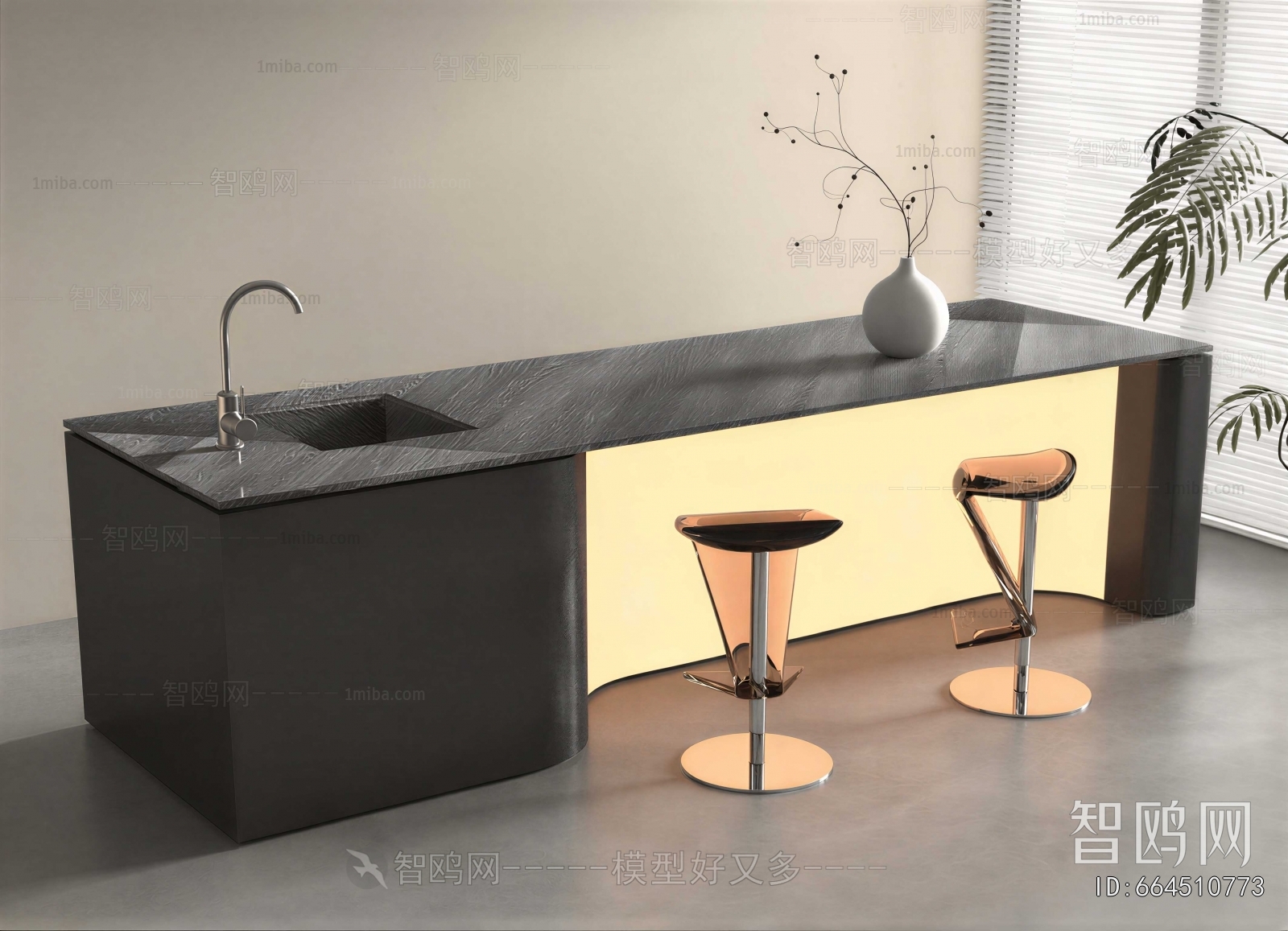 Modern Counter Bar