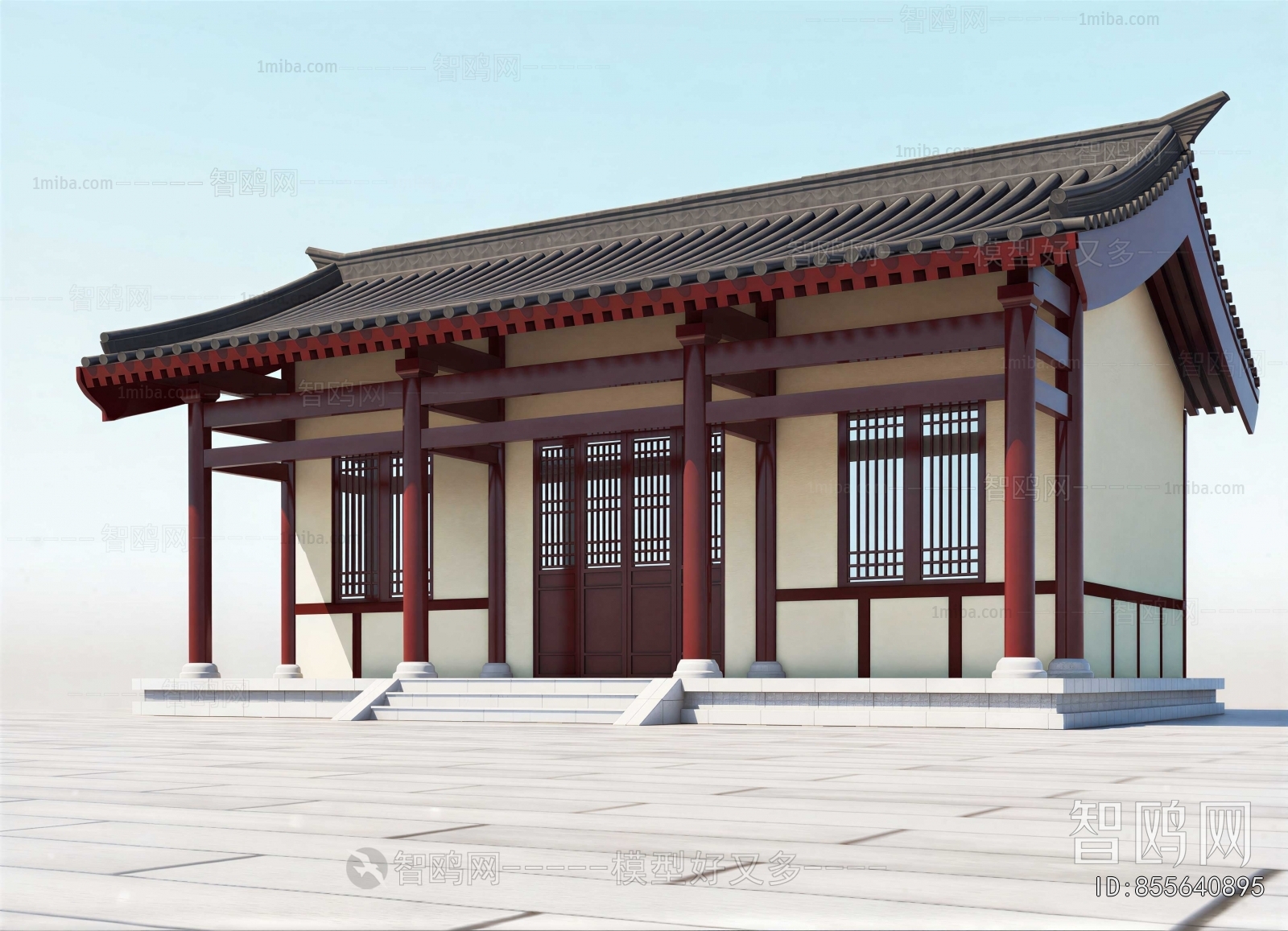 Chinese Style Ancient Architectural Buildings