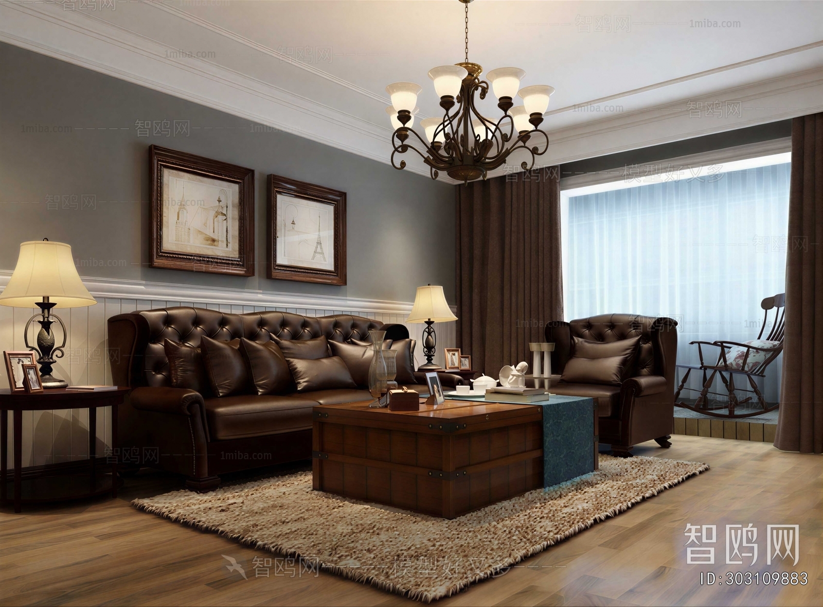 European Style A Living Room