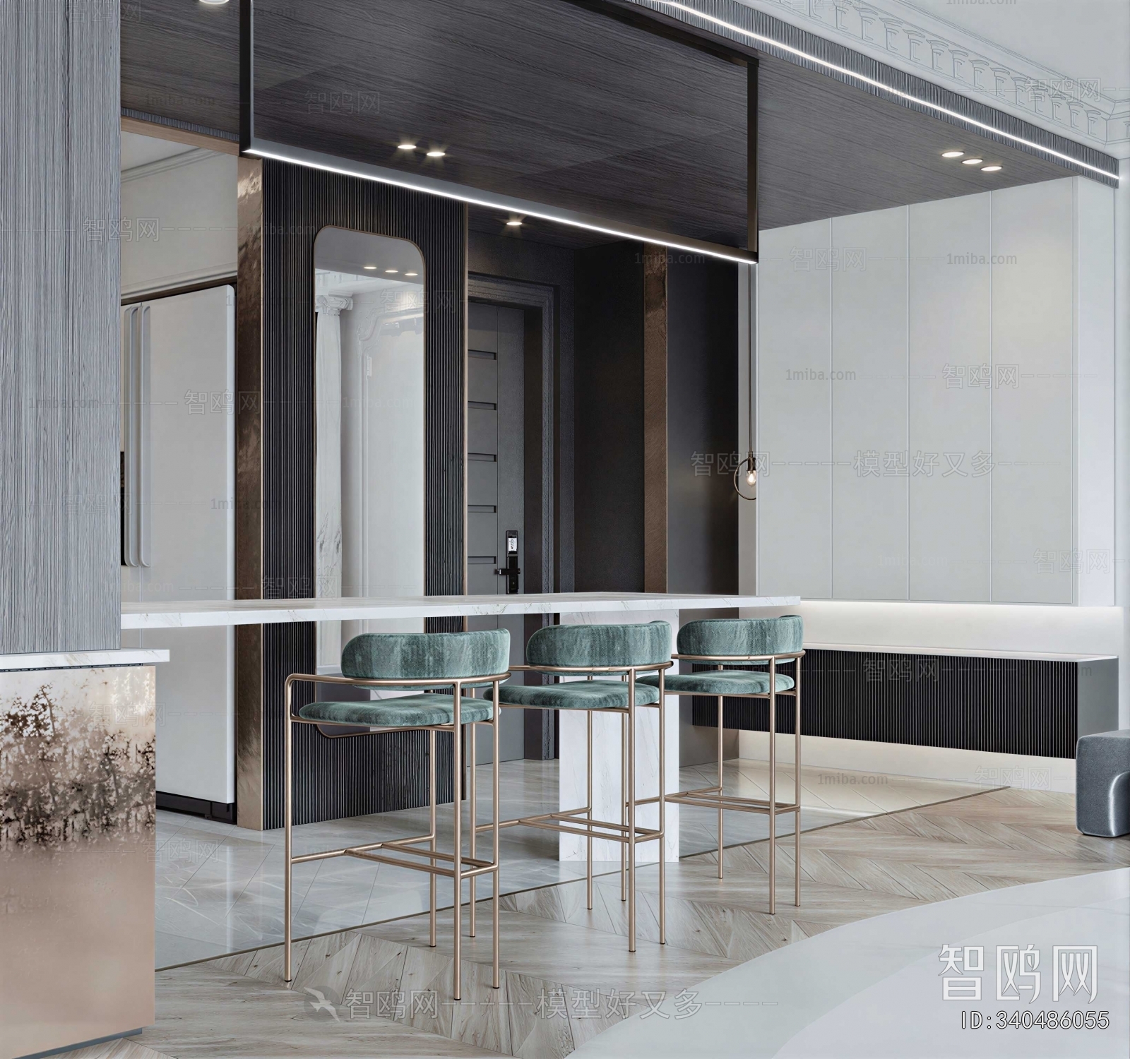 Modern Open Kitchen