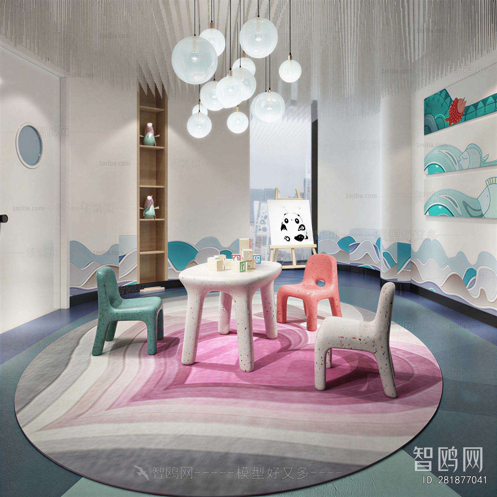 Modern Children's Playroom