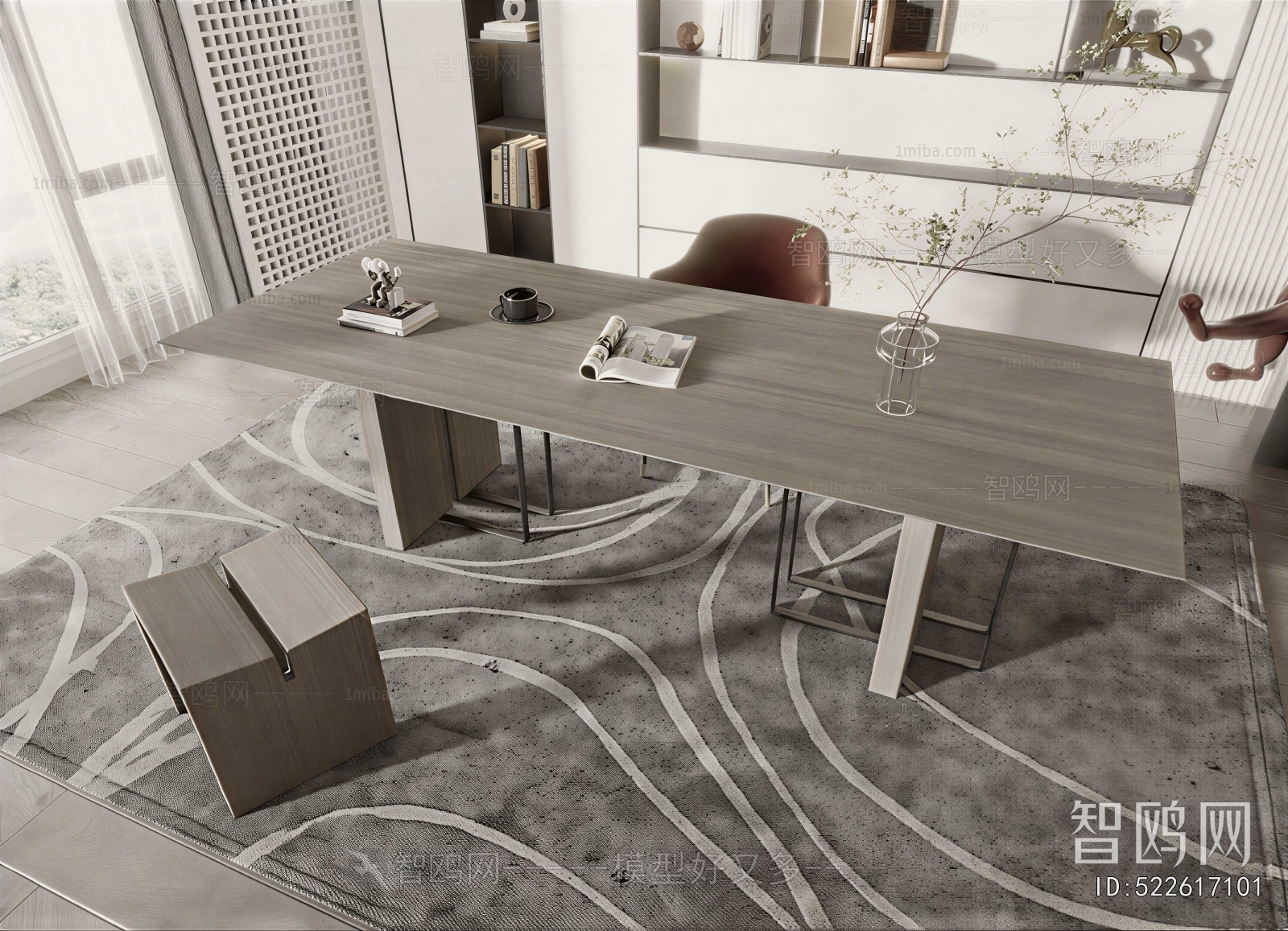 Modern Computer Desk And Chair