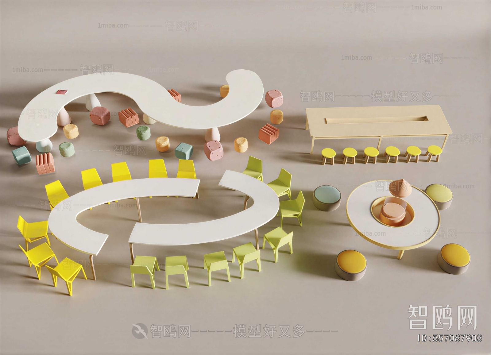 Modern Children's Table/chair