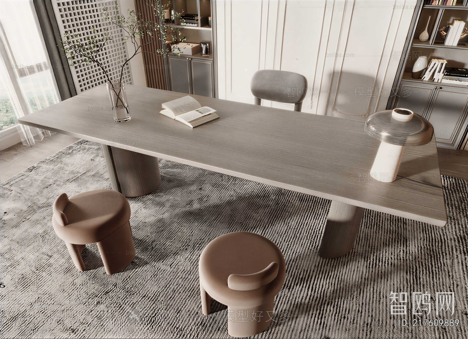 Modern Computer Desk And Chair