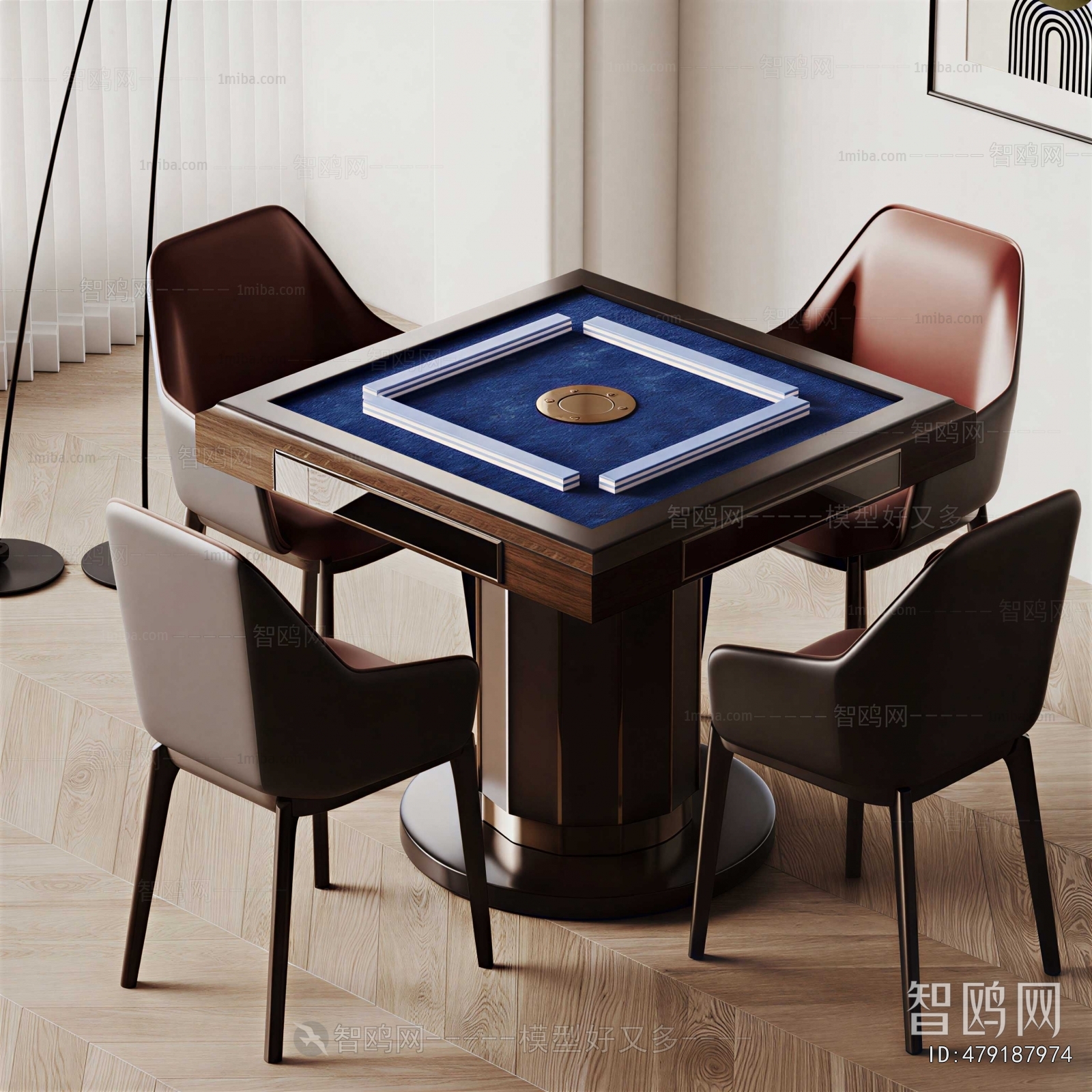 Modern Mahjong Tables And Chairs