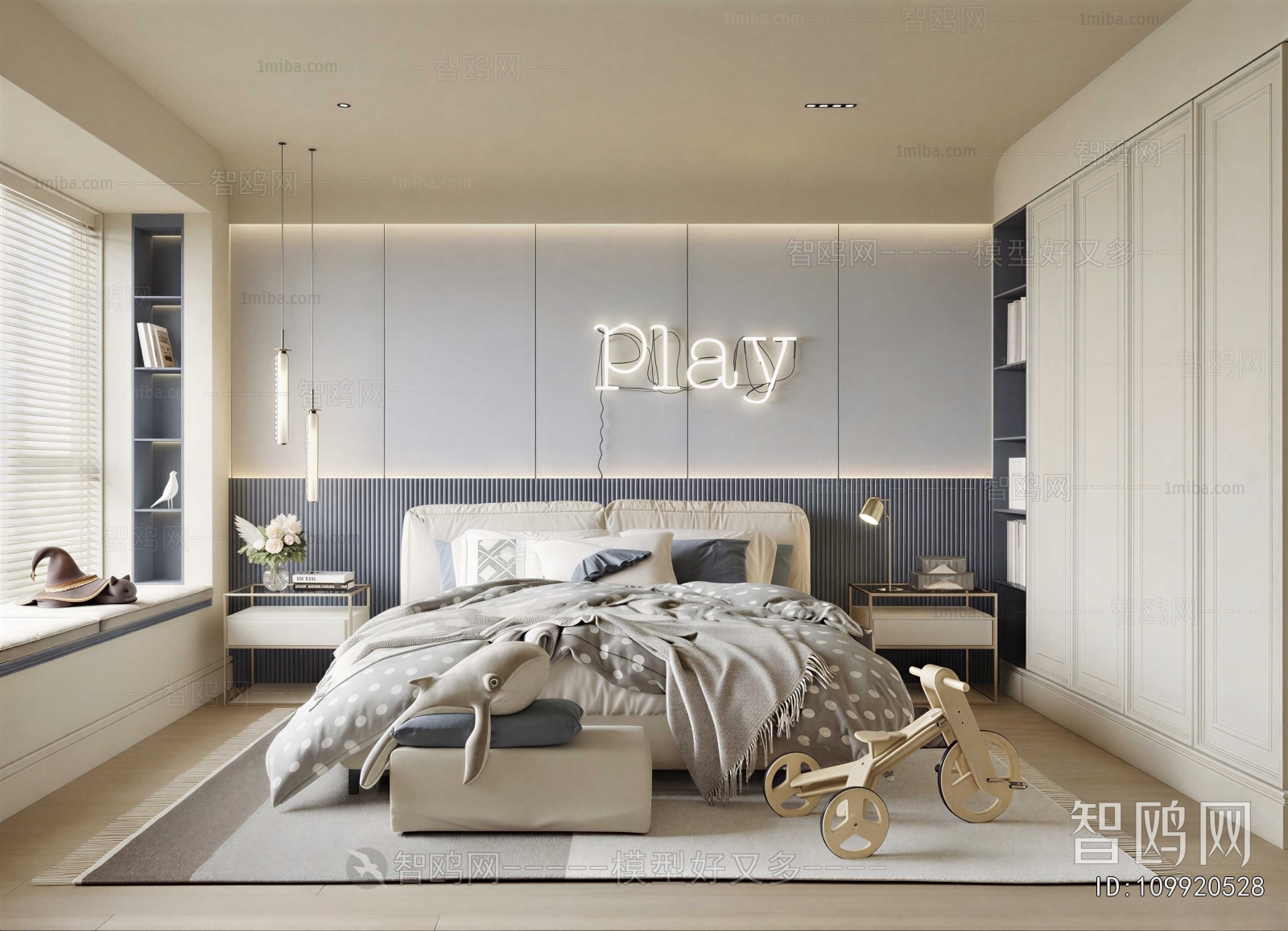 Modern Boy's Room And Son's Room