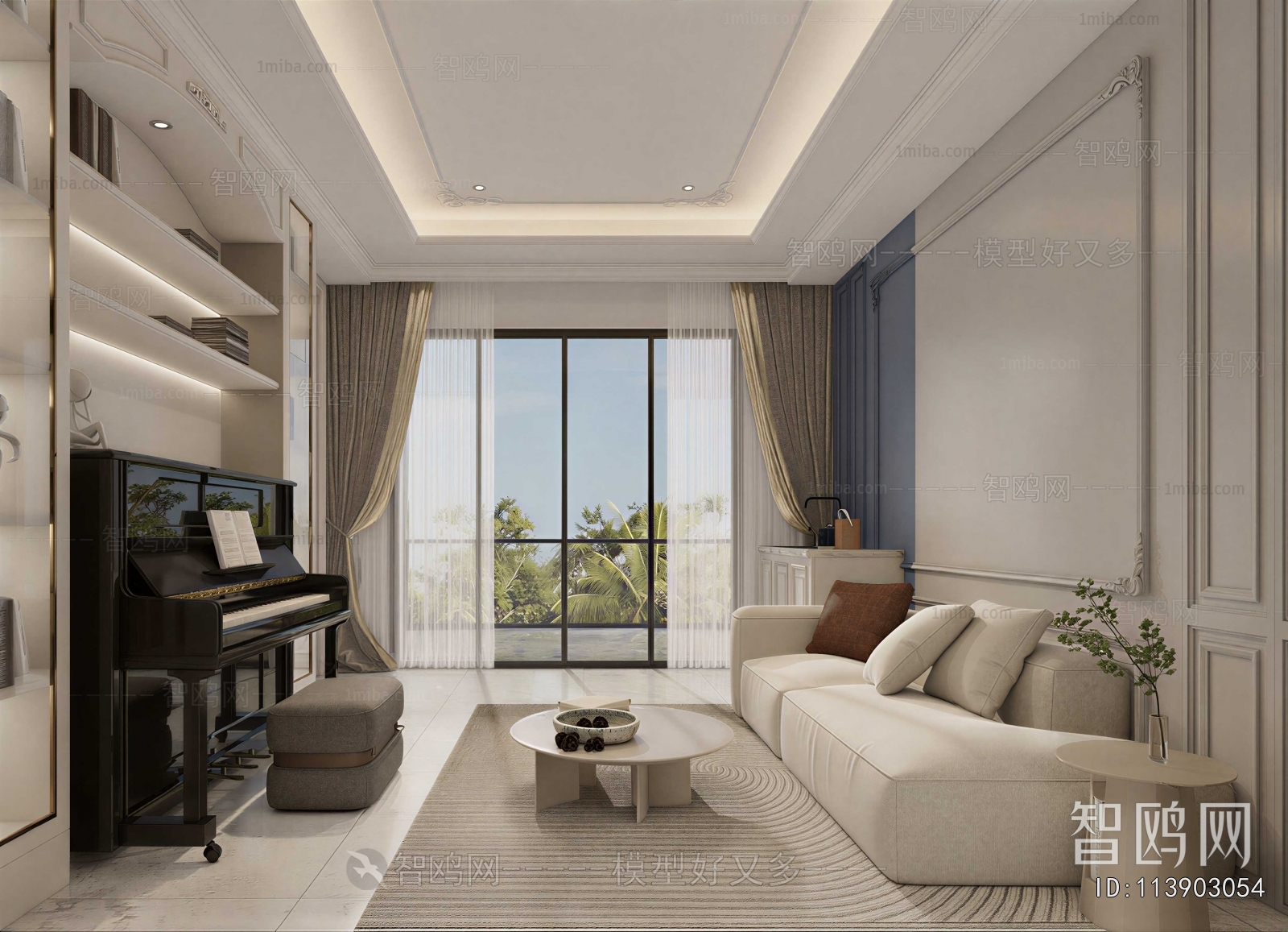 French Style A Living Room