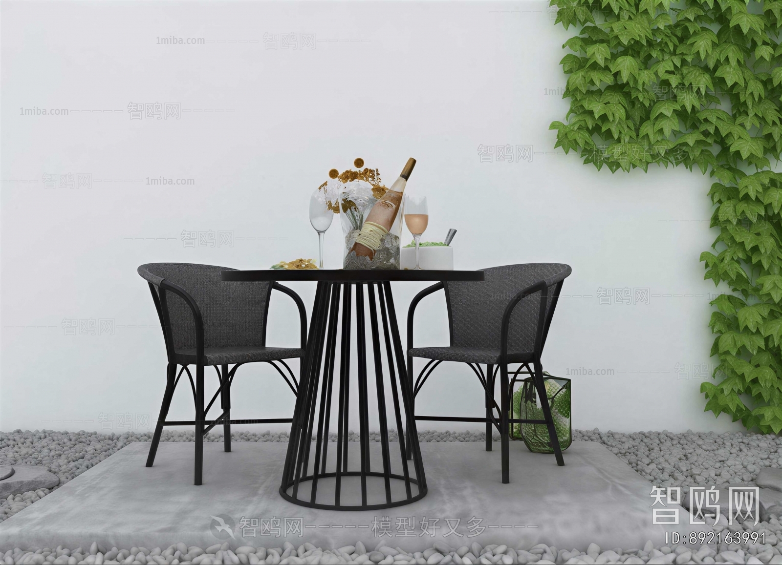 Modern Leisure Table And Chair