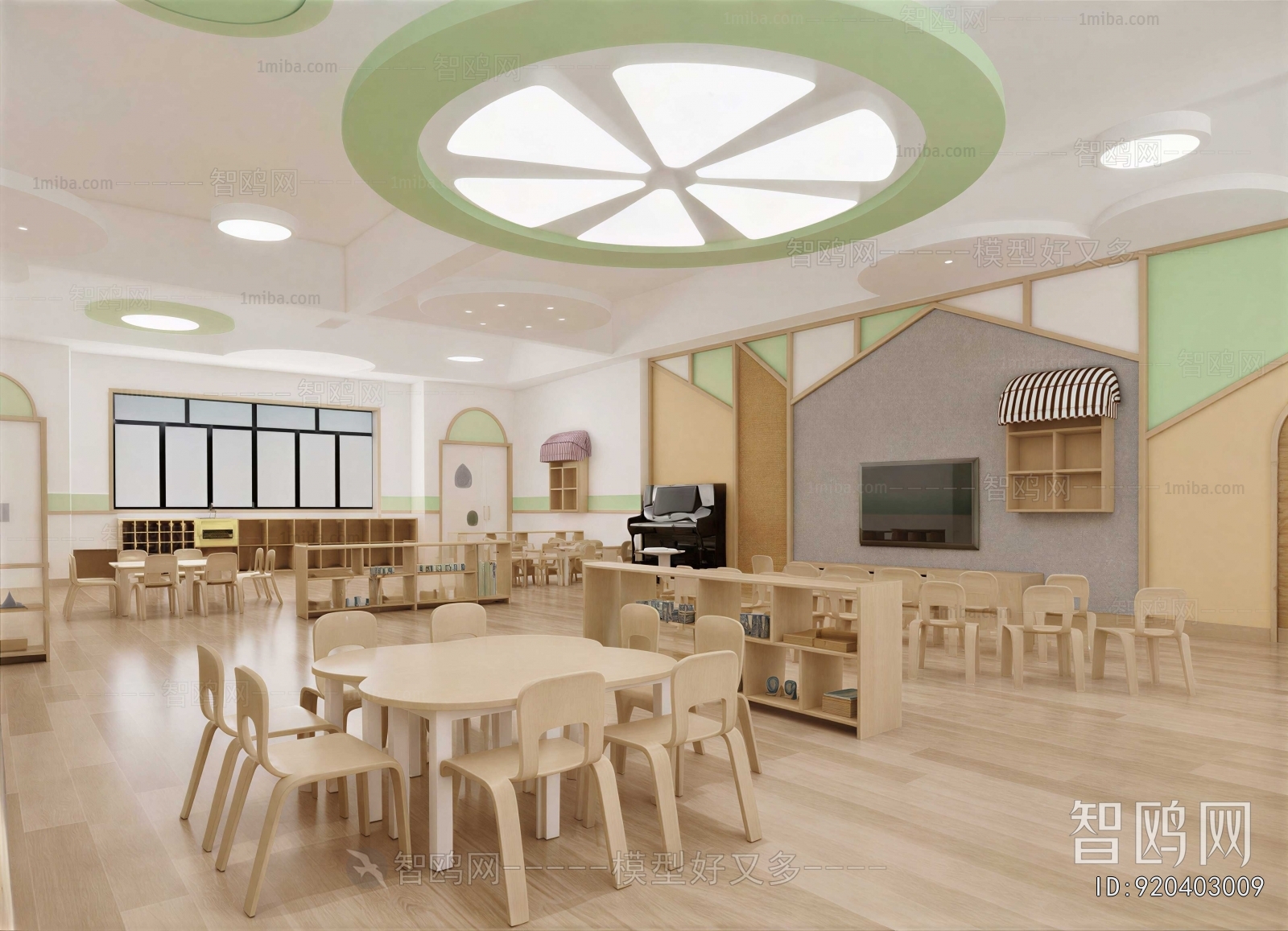 Modern Kindergarten Classrooms