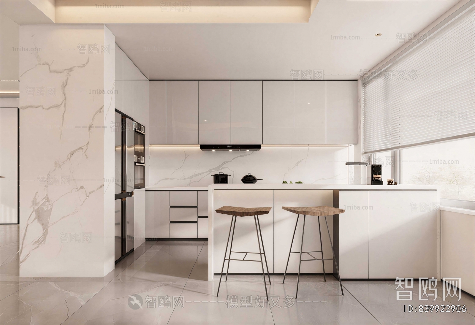 Modern Open Kitchen
