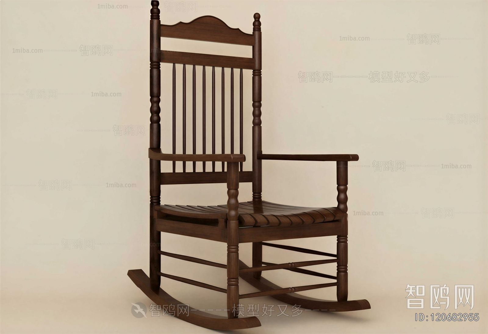 Chinese Style Rocking Chair