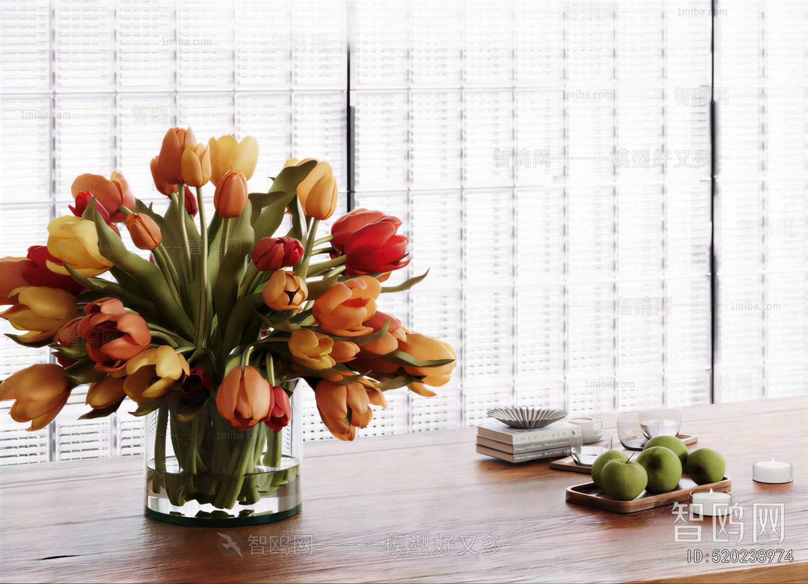 Modern Flower Arrangement