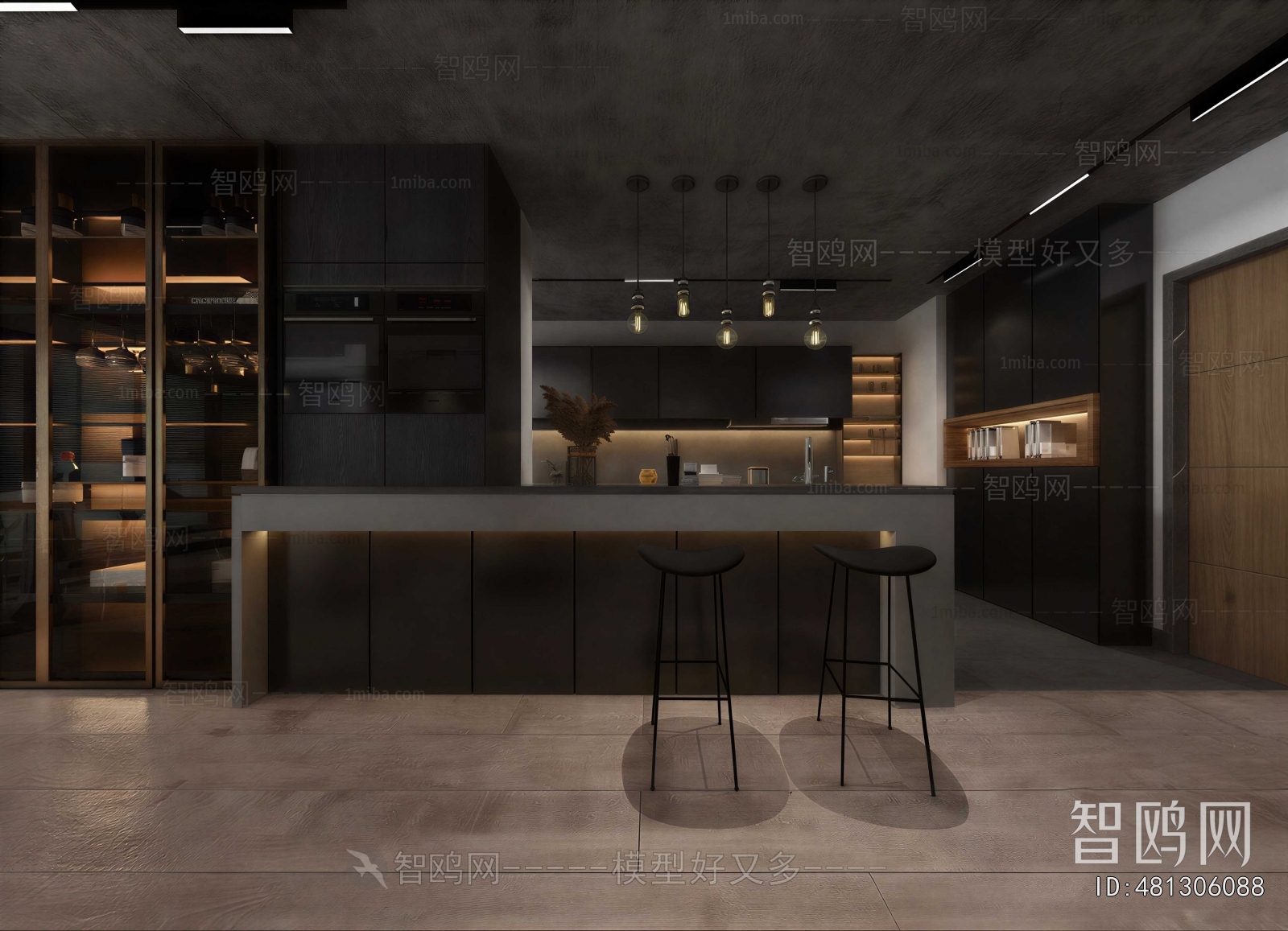 Modern Open Kitchen