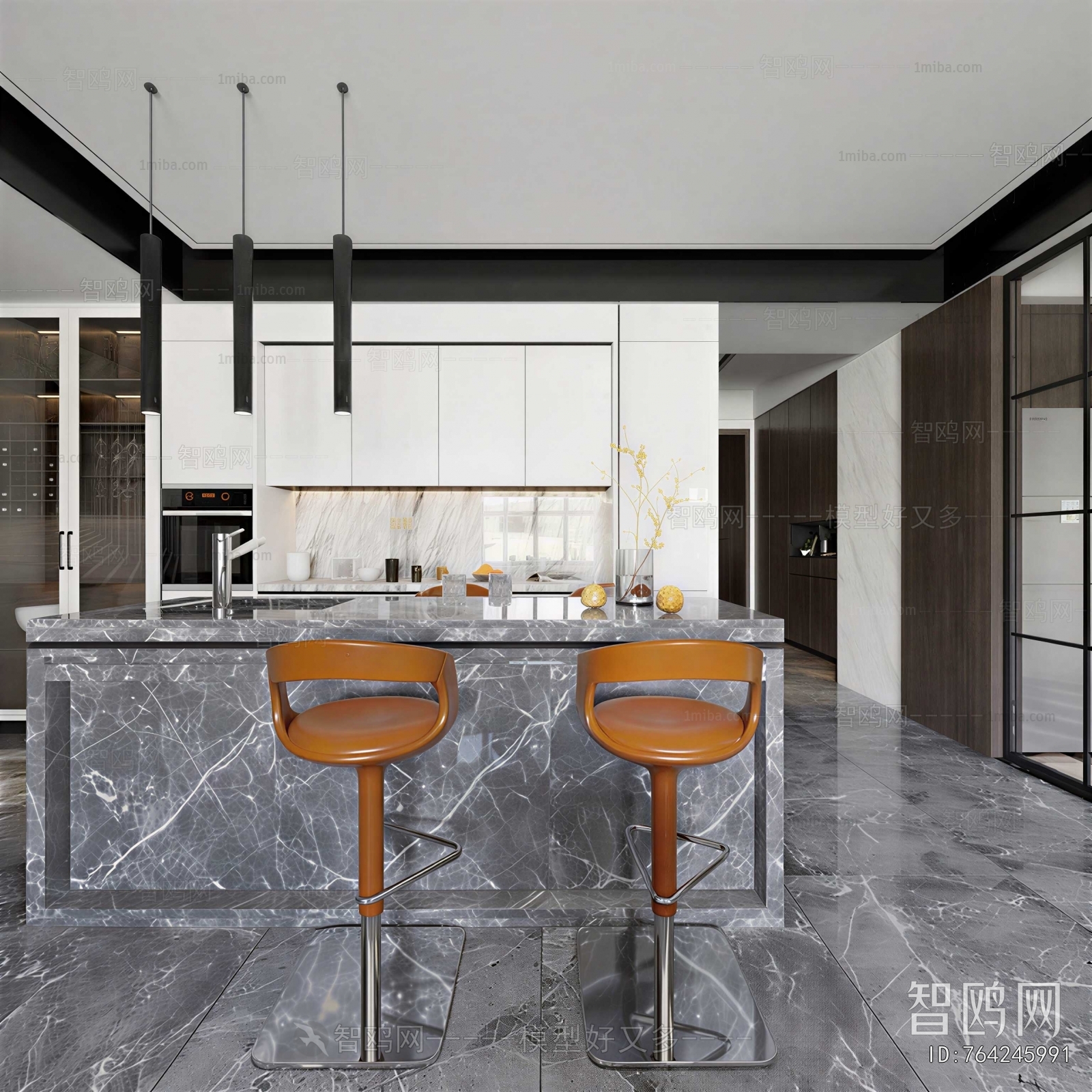 Modern Open Kitchen