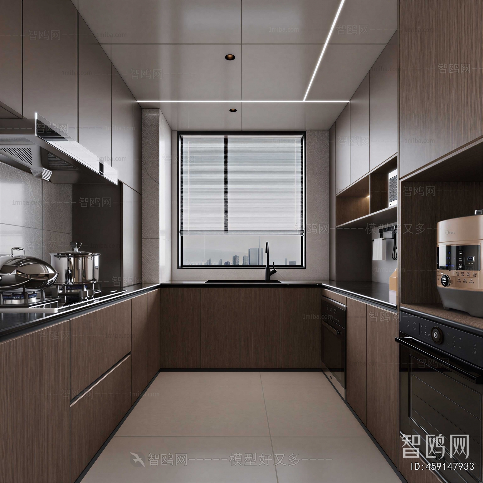 Modern The Kitchen