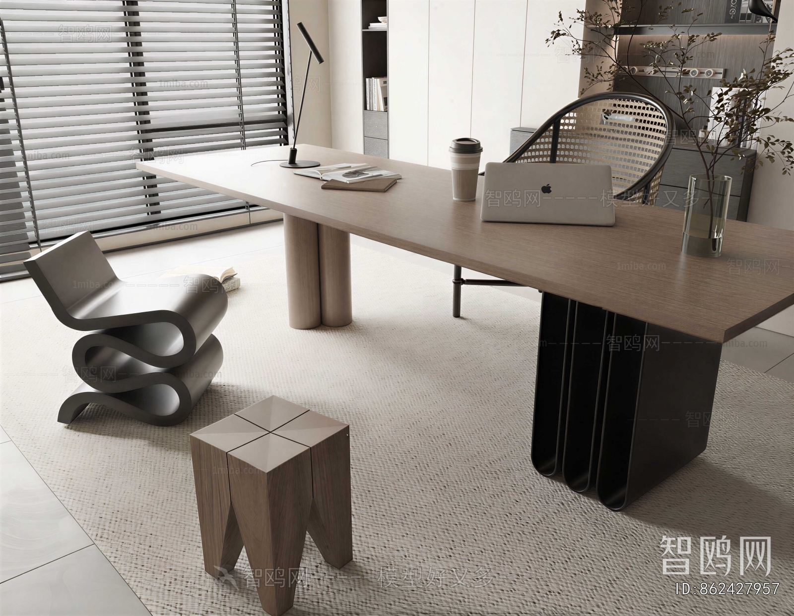 Modern Computer Desk And Chair