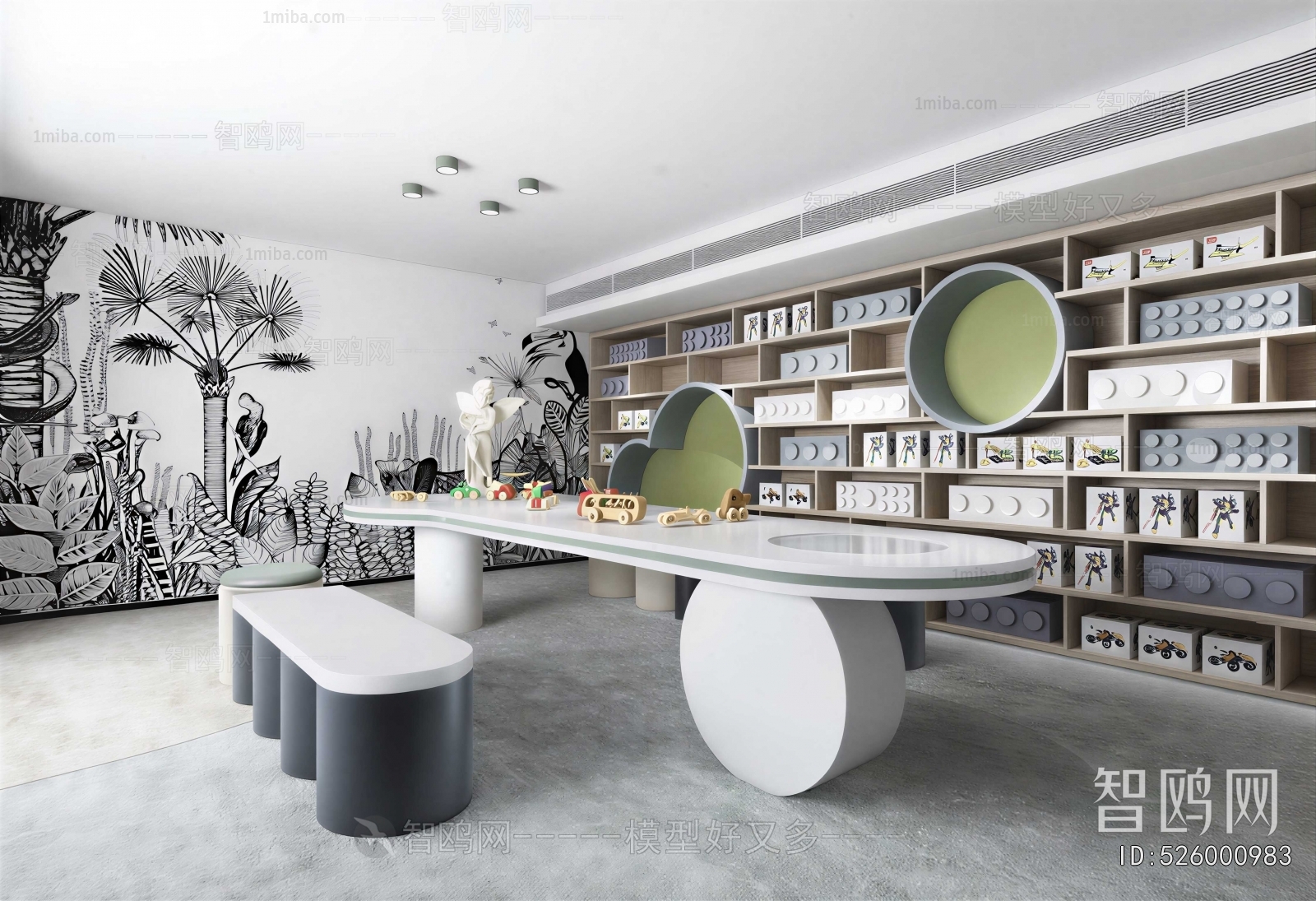 Modern Children's Playroom