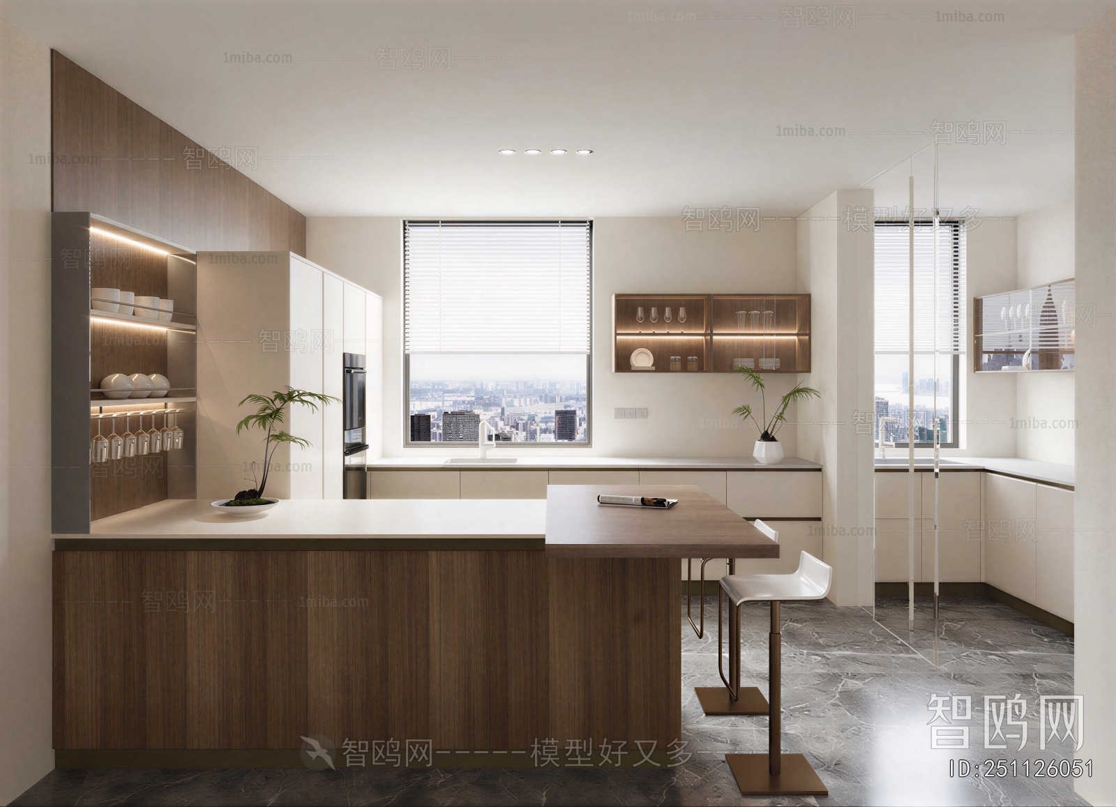 Modern Open Kitchen
