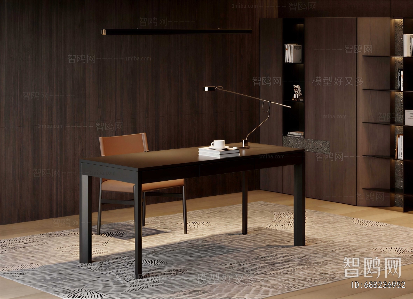Modern Computer Desk And Chair