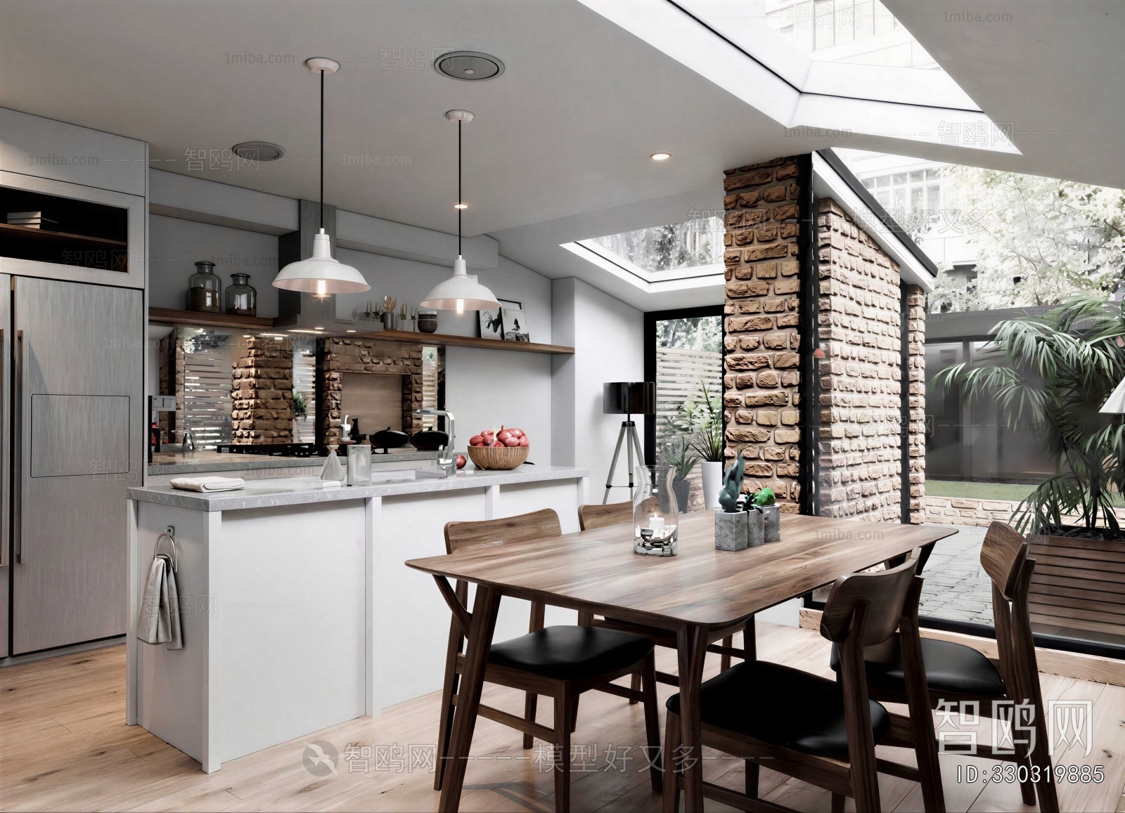 Modern Open Kitchen