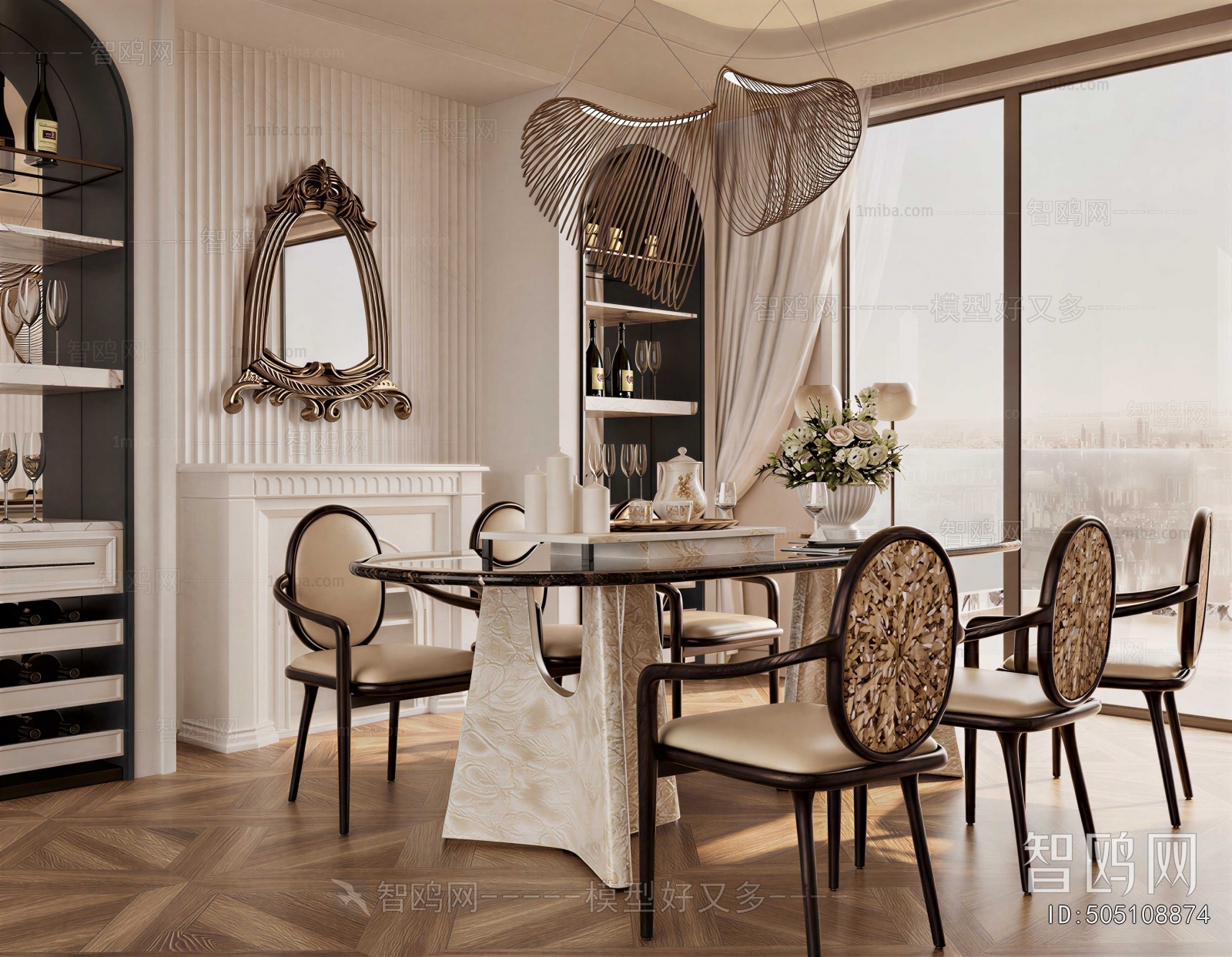 French Style Dining Room