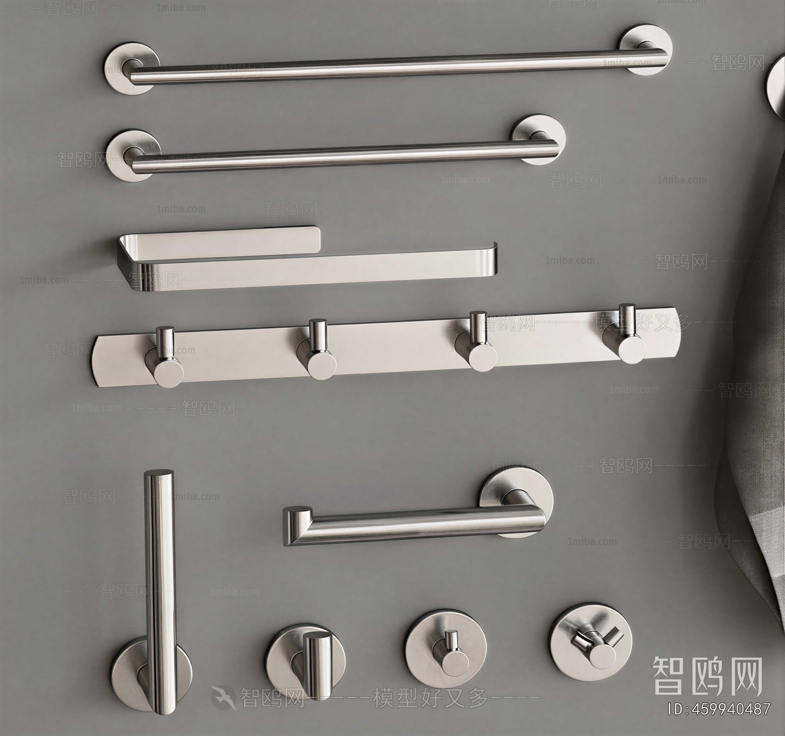 Modern Bathroom Rack